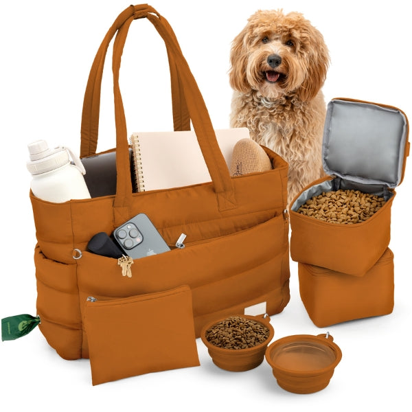 Puffer Dog Travel Bag for Dog Pawents