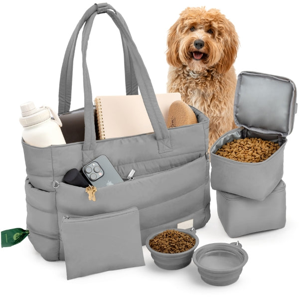 Puffer Dog Travel Bag for Dog Pawents