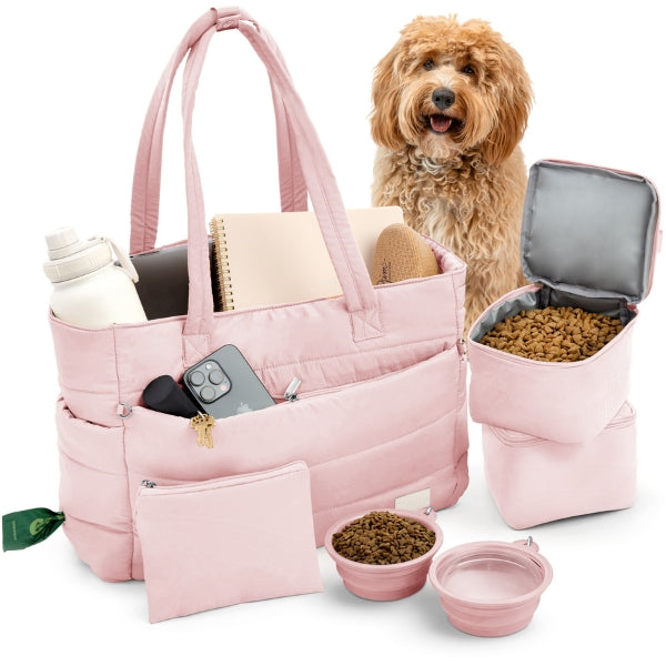 Puffer Dog Travel Bag for Dog Pawents