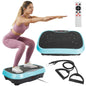 Vibration Exercise Machine With Resistant Bands Remote Control