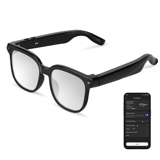 AI Smart Glasses Video Recording Sunglasses with Camera and Audio