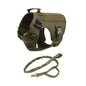 Military Tactical Dog Harness-Adjustable Pet Dog Back